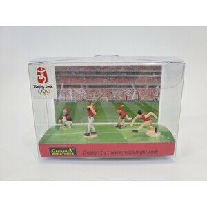 SDG Mini Knight Caesar Miniatures Bejing Olympics 2008‎ Sports Figurines Set NEW